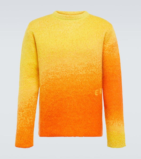 ERL Gradient mohair-blend sweater