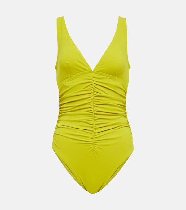 Karla Colletto Ruched swimsuit