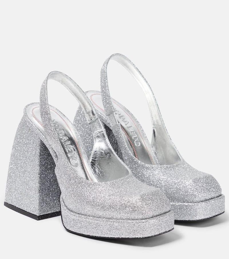 Nodaleto Bulla Jill glitter platform pumps