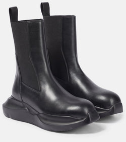 Rick Owens Geth leather ankle boots