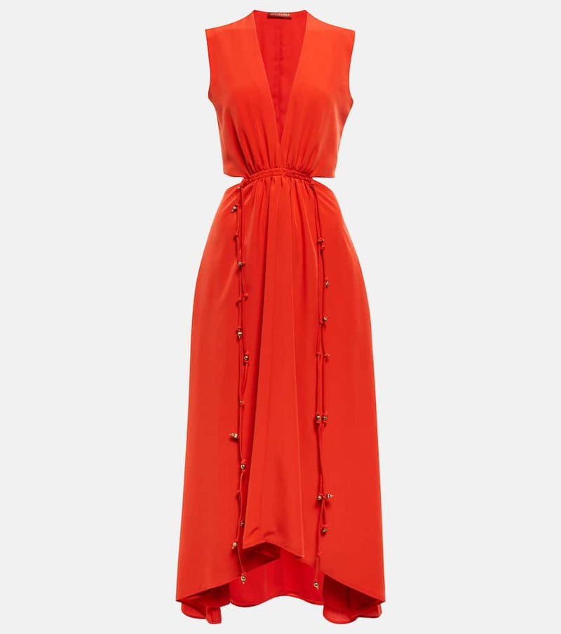 Altuzarra V-neck midi dress