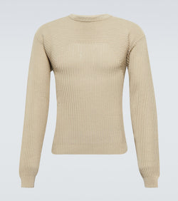 Rick Owens Ribbed-knit cotton sweater