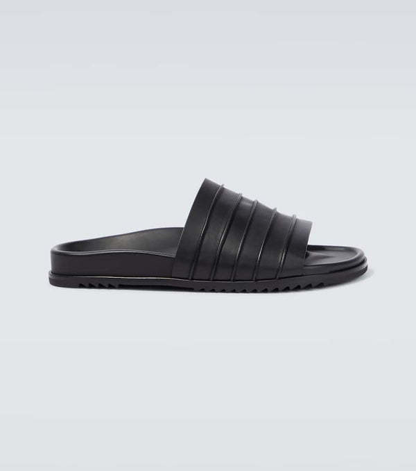 Rick Owens Ruhlmann Granola leather sandals