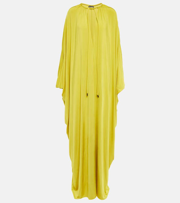 Tom Ford Draped satin gown