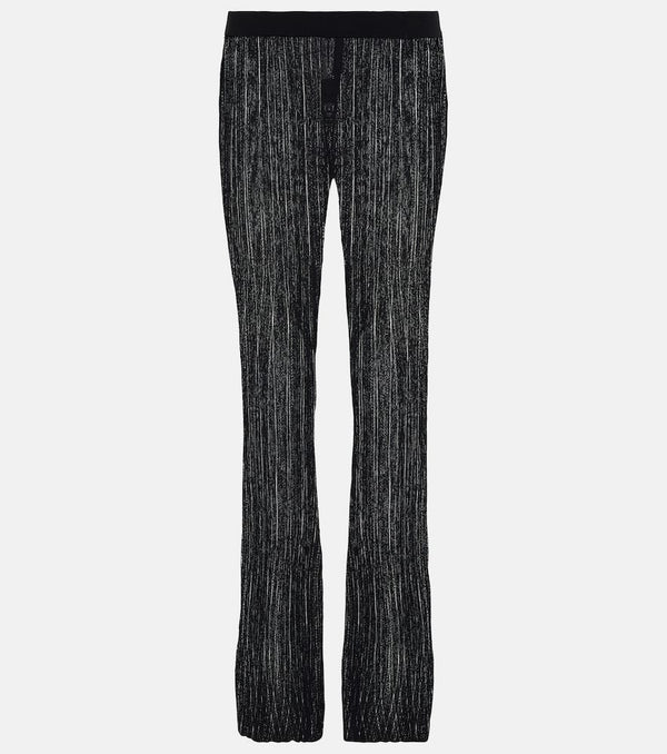 Petar Petrov Giulio rIbbed-knit flared pants