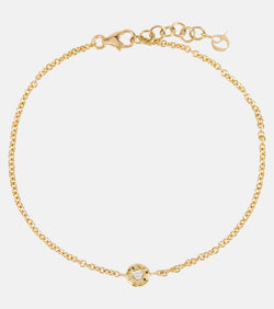 Octavia Elizabeth Nesting Gem 18kt gold bracelet with diamond