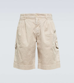 Dolce & Gabbana Cotton canvas cargo shorts