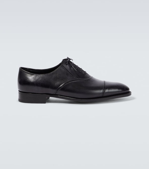 John Lobb Moorgate leather Derby shoes