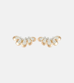 Yeprem 18kt rose gold earring with diamonds