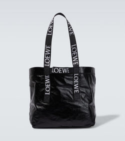 Loewe Fold Shopper leather tote bag