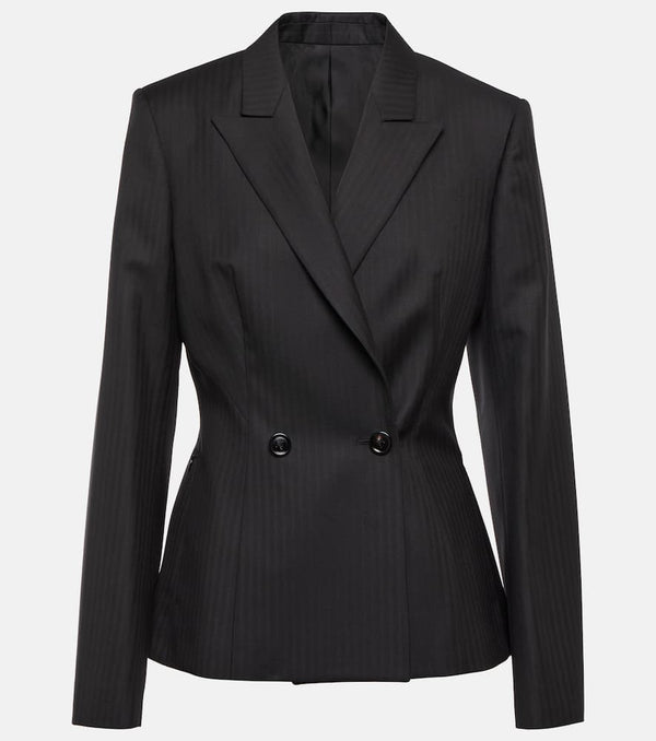 Alaïa Herringbone wool gabardine blazer