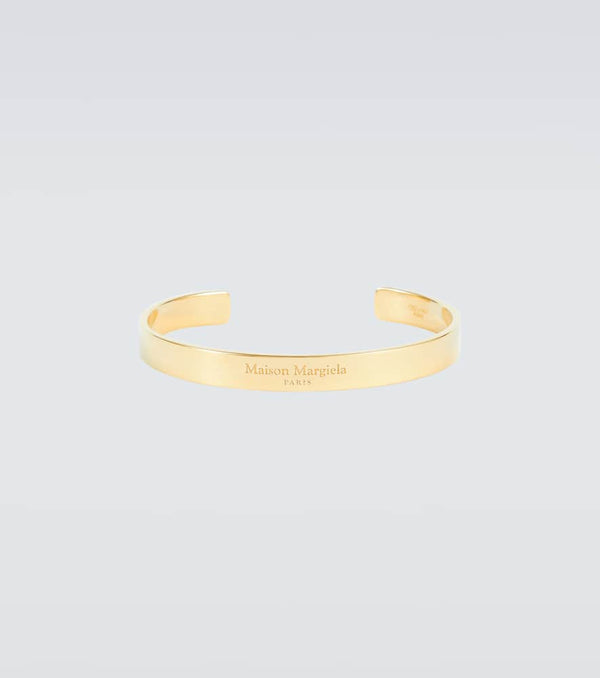 Maison Margiela Logo cuff bracelet