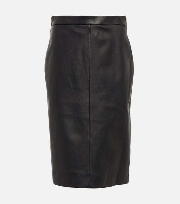 Nili Lotan Lianna leather skirt