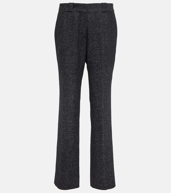 Blazé Milano Percheron high-rise wool-blend pants