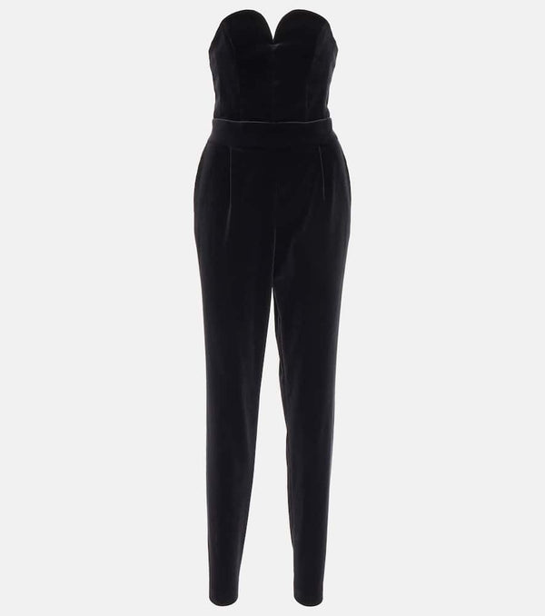 Blazé Milano Clyde velvet jumpsuit