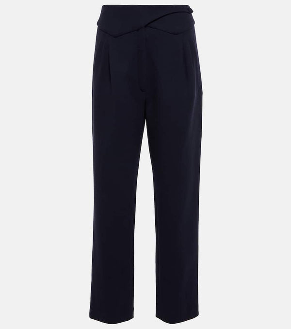 Blazé Milano Basque high-rise virgin wool pants