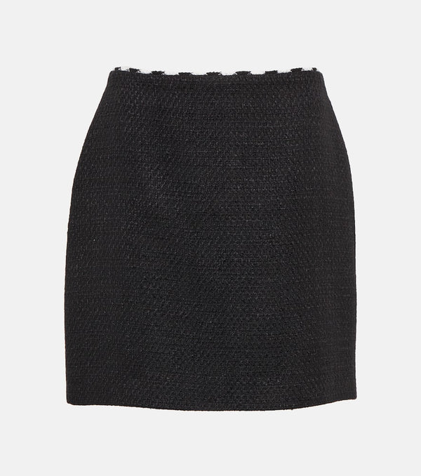 Elie Saab Tweed miniskirt