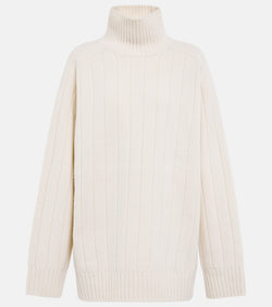 Toteme Ribbed wool and cashmere sweater