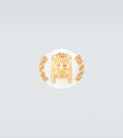 Versace La Maschera signet ring