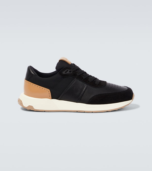 Tod's Leather-trimmed sneakers