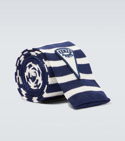 Kenzo Striped silk tie