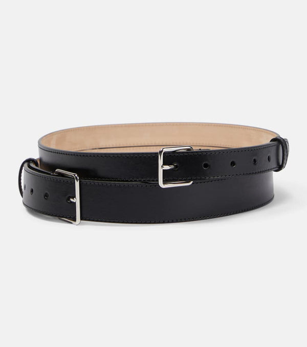 Alexander McQueen Double leather belt