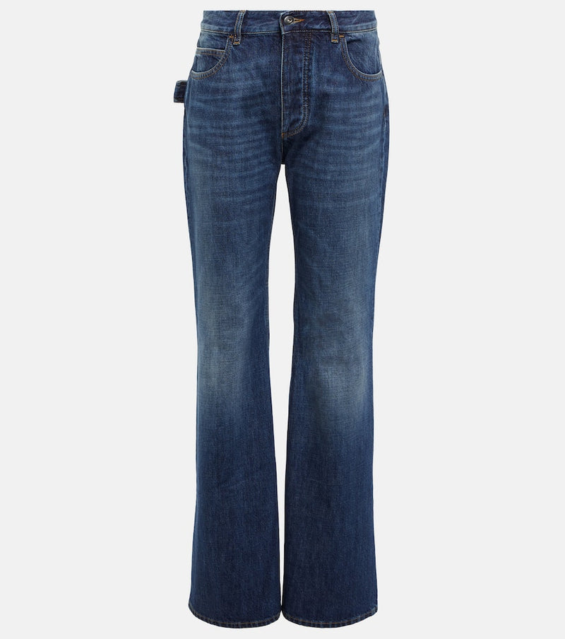 Bottega Veneta High-rise straight jeans