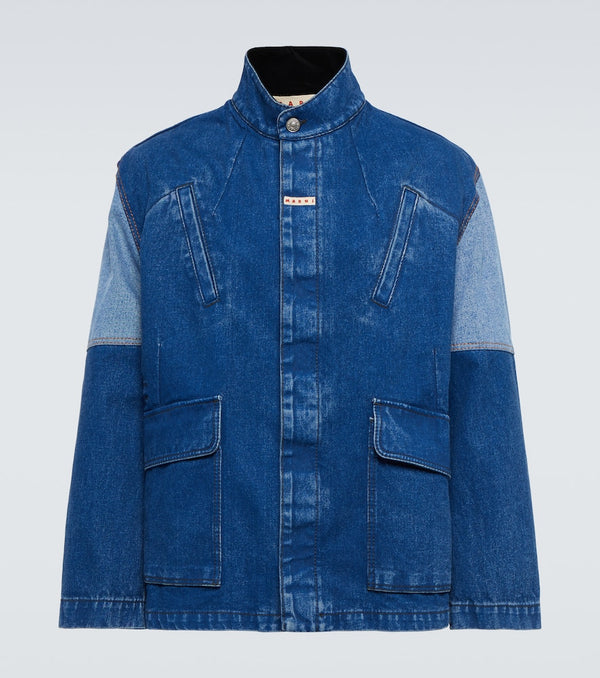 Marni Paneled denim jacket