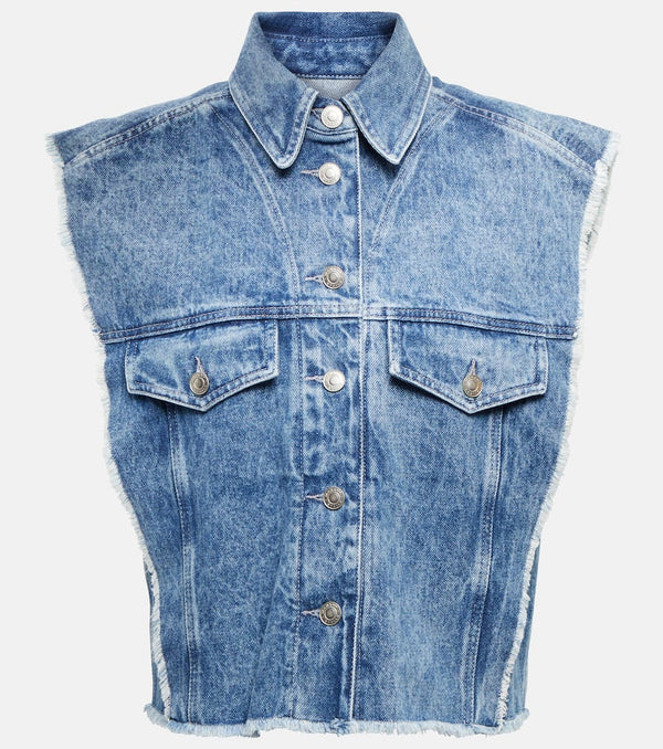 Marant Etoile Tyra denim vest