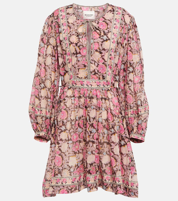 Marant Etoile Gilinesia floral-print cotton minidress