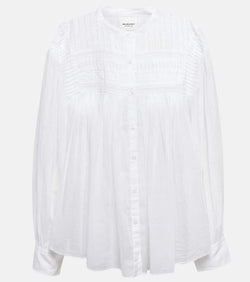 Marant Etoile Plalia oversized cotton blouse