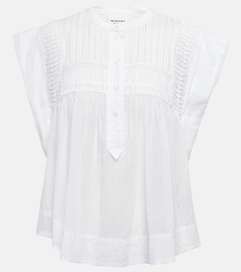 Marant Etoile Leaza cotton blouse