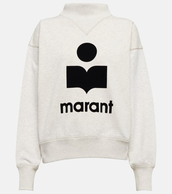 Marant Etoile Moby mélange-knit cotton-blend sweater