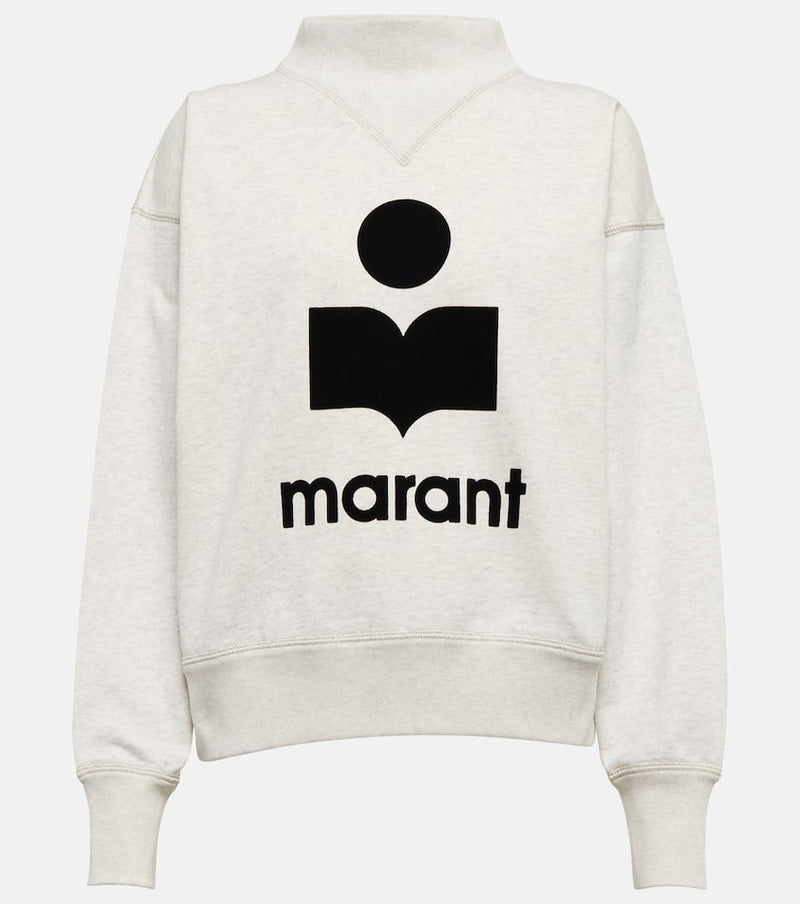 Marant Etoile Moby mélange-knit cotton-blend sweater