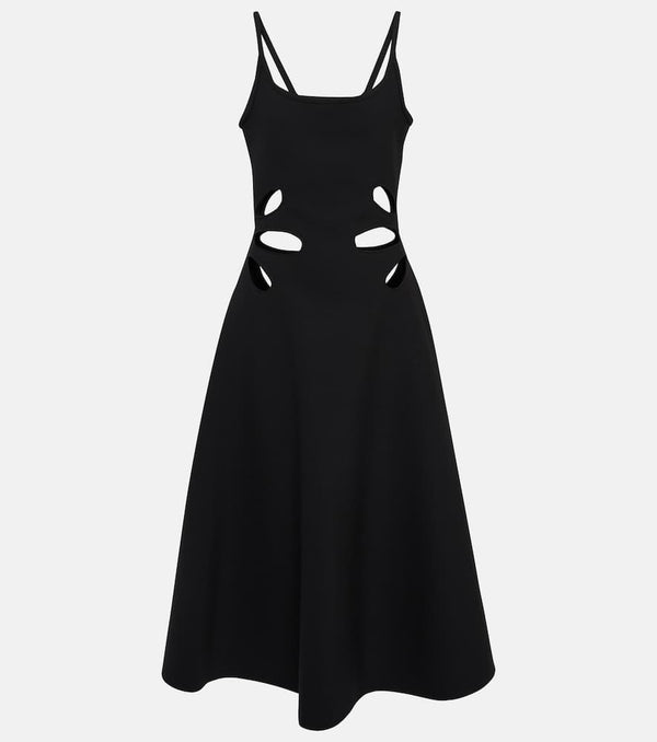 Christopher Kane Petal cutout midi dress