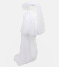 Maticevski Evermore strapless tulle minidress