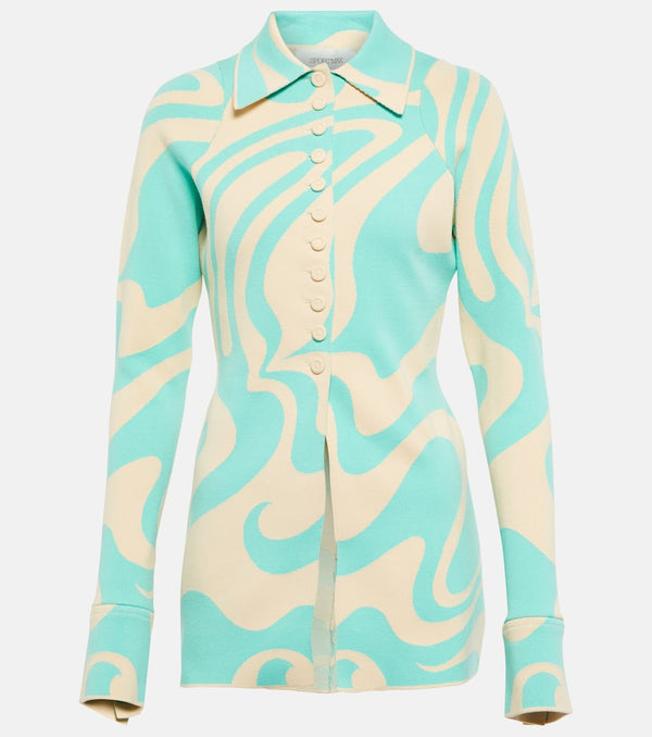 Sportmax Soraga jacquard blazer