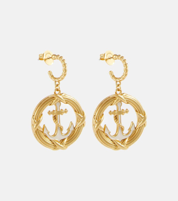 Zimmermann Nautical Drop gold-plated earrings