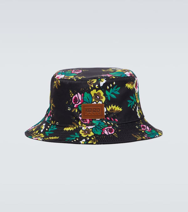 Kenzo Floral satin bucket hat