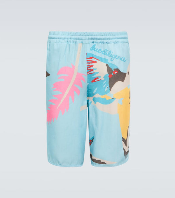 Due Diligence Printed shorts