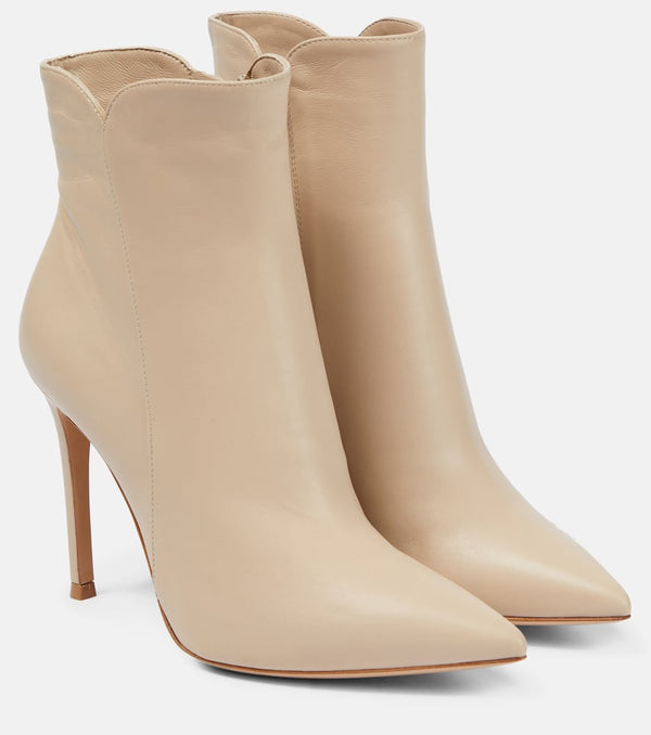 Gianvito Rossi Leather ankle boots