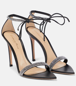 Gianvito Rossi Montecarlo 105 leather sandals