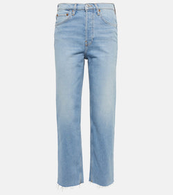 Re/Done 70s Stove Pipe high-rise straight jeans