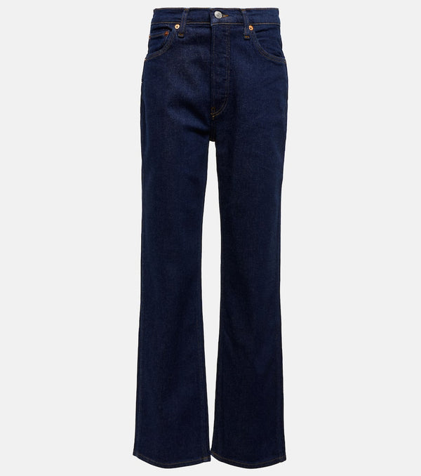 Re/Done 90s high-rise straight jeans