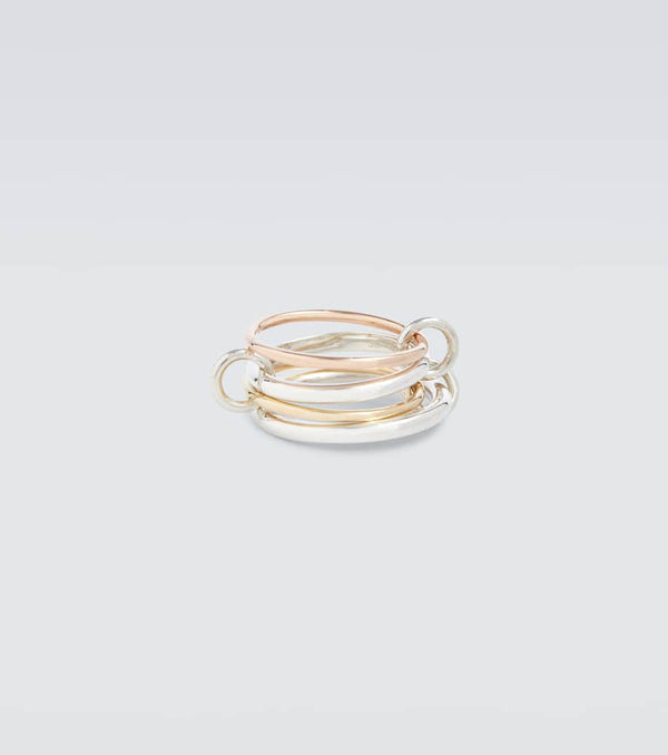 Spinelli Kilcollin Hyacinth 18kt gold, rose gold, and sterling silver ring