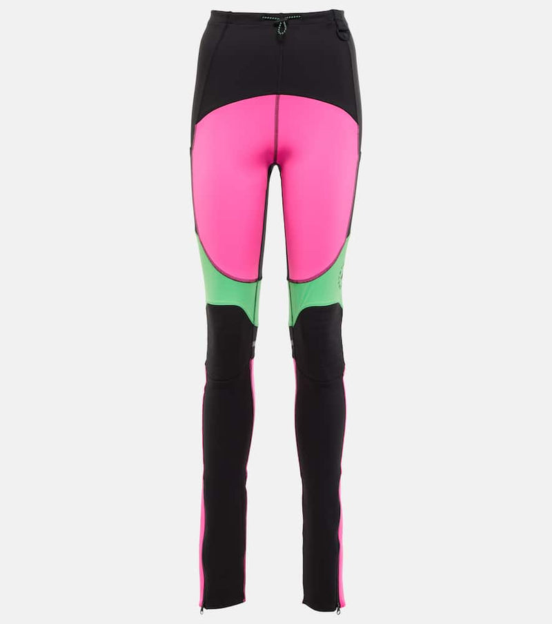 Adidas by Stella McCartney TrueNature colorblocked leggings