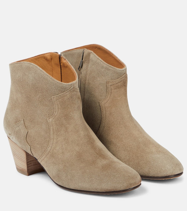 Isabel Marant Dicker suede ankle boots