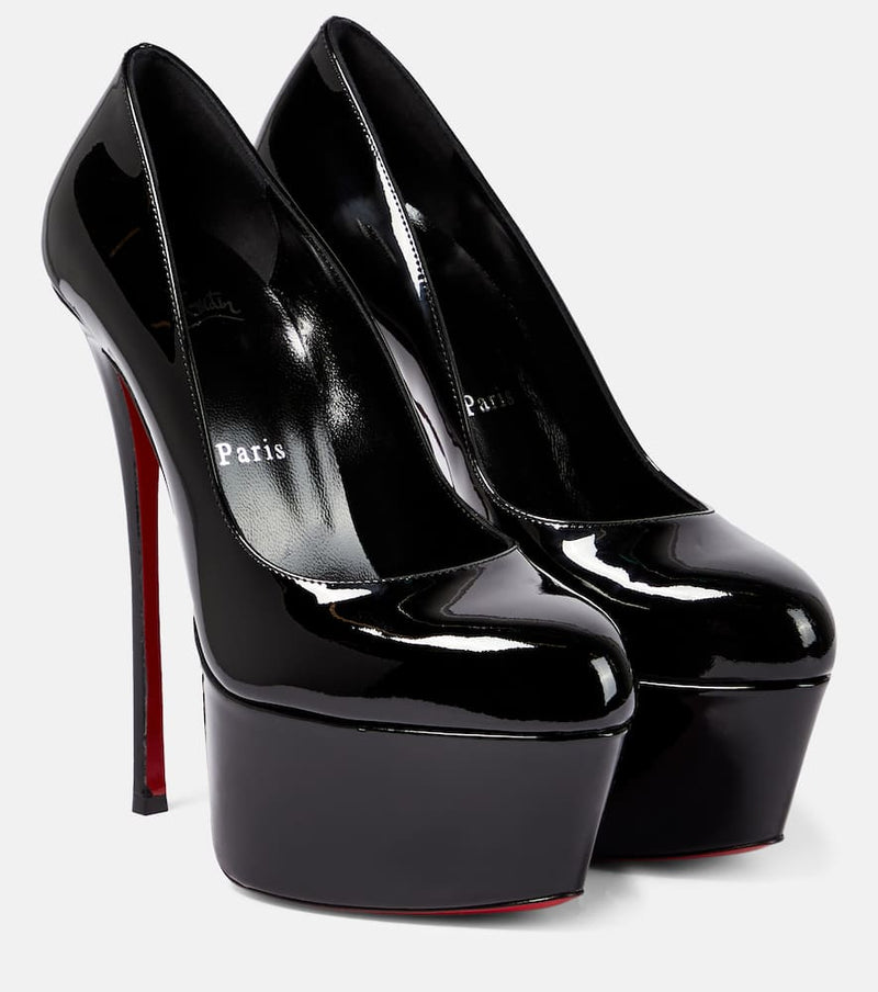 Christian Louboutin Dolly Alta 160 leather platform pumps