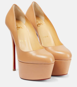 Christian Louboutin Dolly Alta 160 leather platform pumps