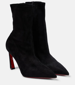 Christian Louboutin Condora 100 suede ankle boots